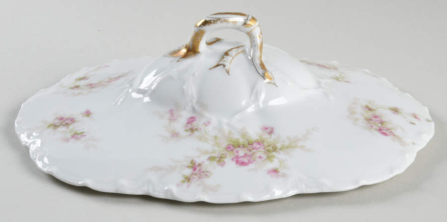Schleiger 223A Lid for Oval Vegetable by Haviland-1