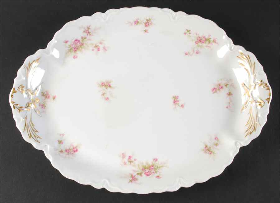 Schleiger 223A 16" Oval Serving Platter by Haviland-1