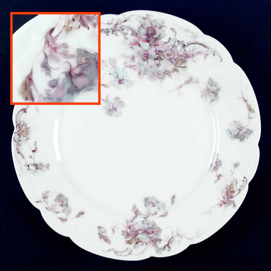 Schleiger 226e Dinner Plate by Haviland-1