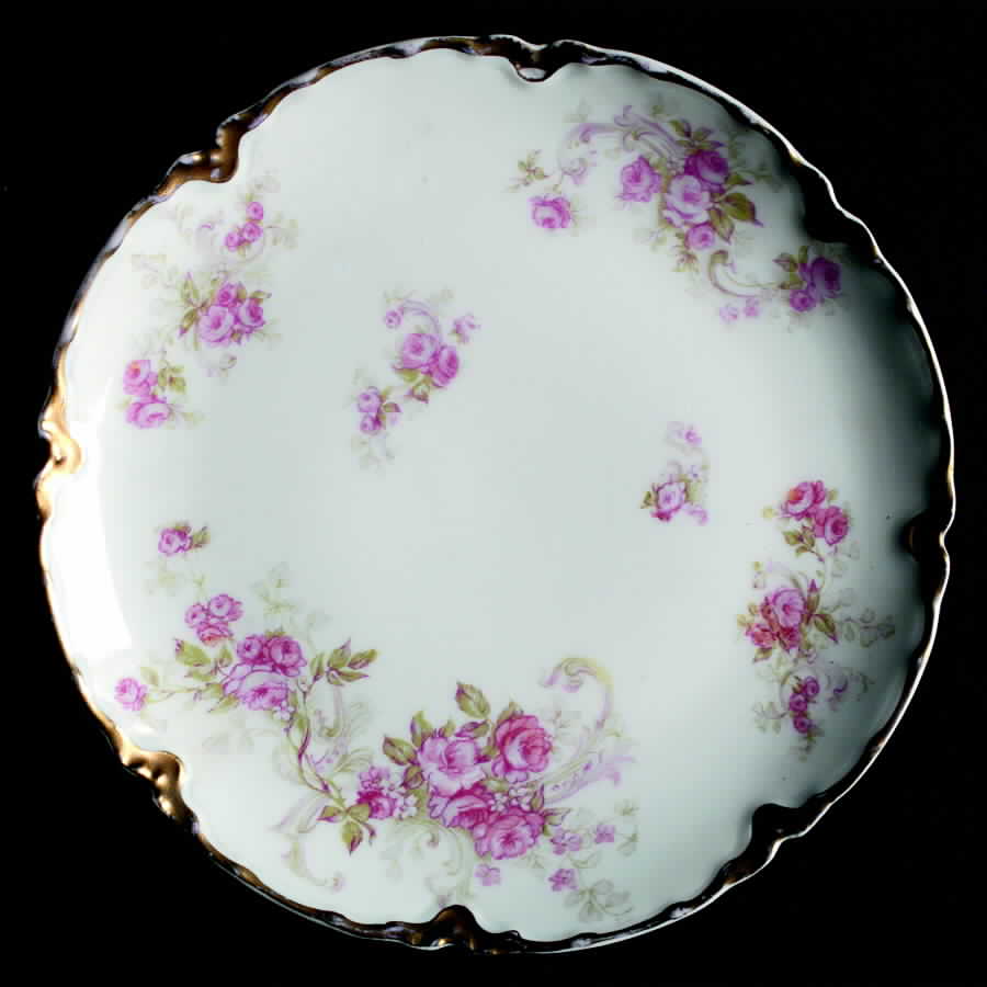 Schleiger 228a Coupe Bread & Butter Plate by Haviland-1