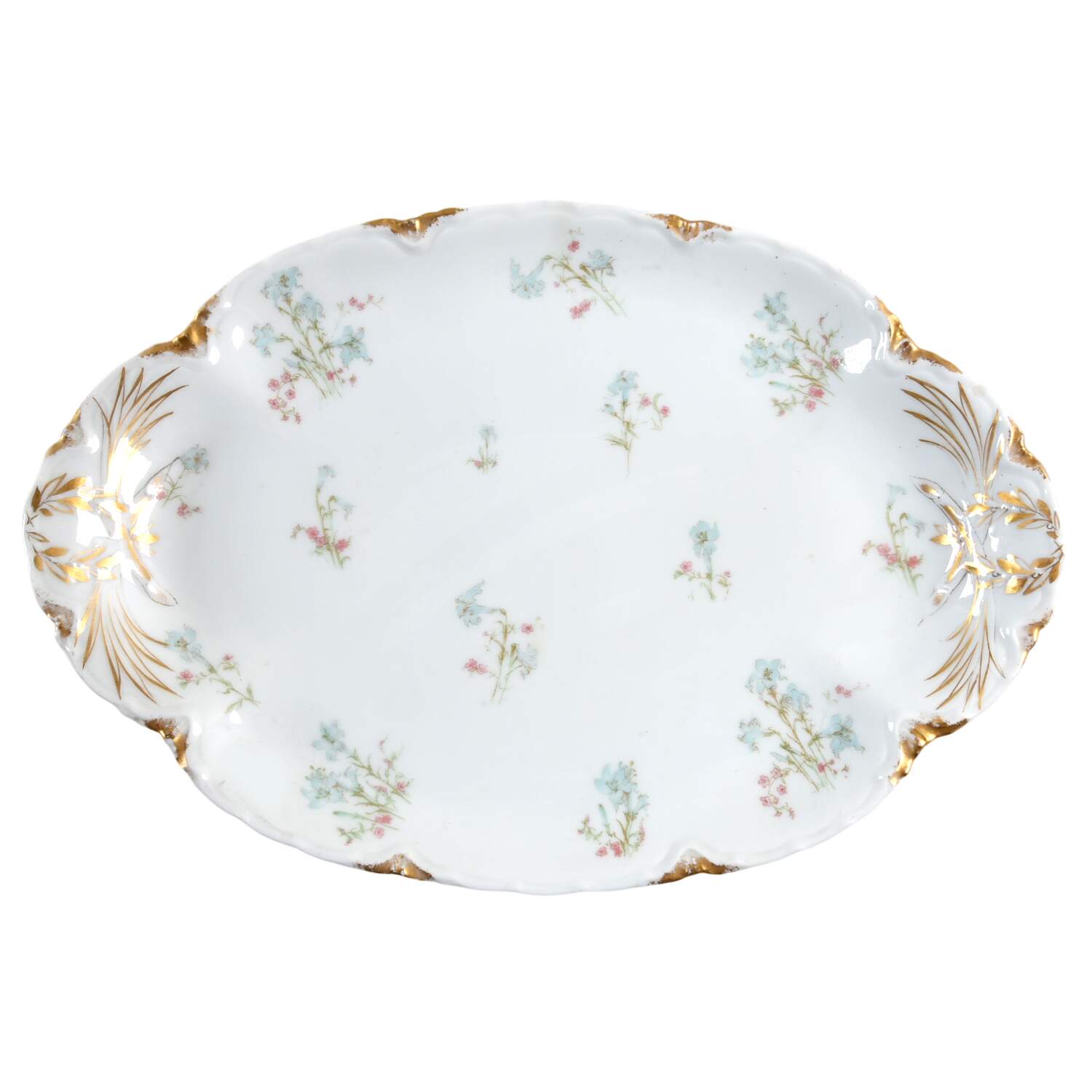Schleiger 229b 13" Oval Serving Platter by Haviland-1