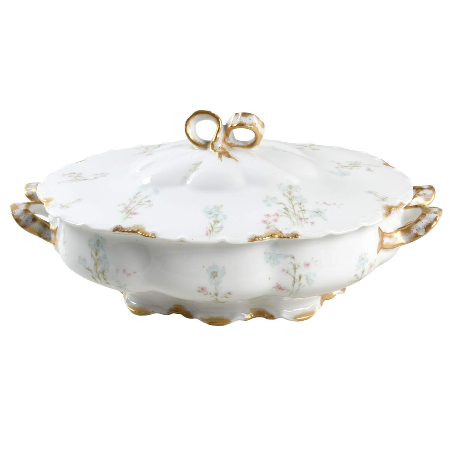 Schleiger 229b Oval Covered Vegetable by Haviland-1