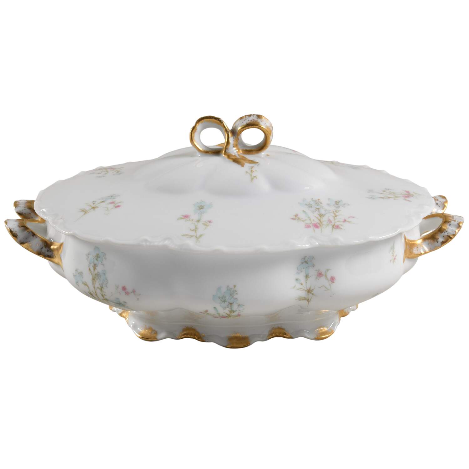Schleiger 229c Oval Covered Vegetable by Haviland-1