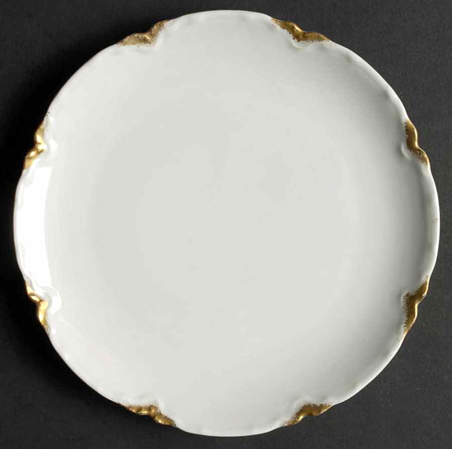 Schleiger 23 Coupe Bread & Butter Plate by Haviland-1