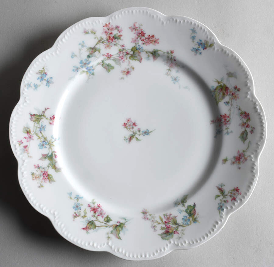 Schleiger 232 Dinner Plate by Haviland-1