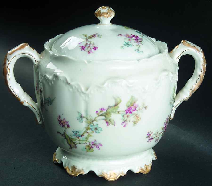 Schleiger 232 Sugar Bowl & Lid by Haviland-1