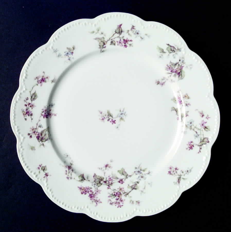 Schleiger 232c Dinner Plate by Haviland-1