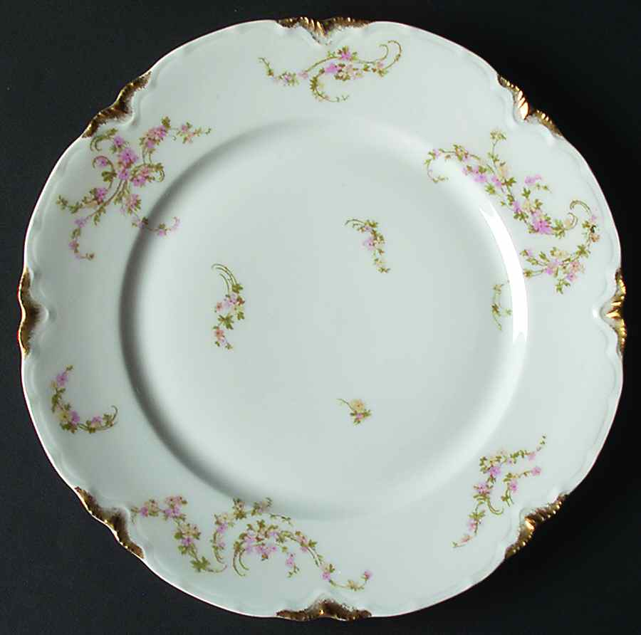 Schleiger 233A Dinner Plate by Haviland-1