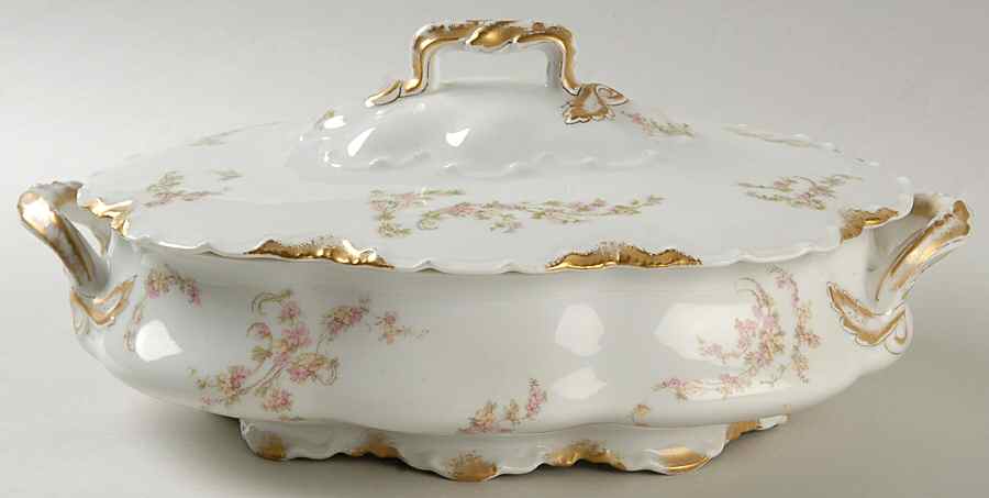 Schleiger 233A Oval Covered Vegetable by Haviland-1