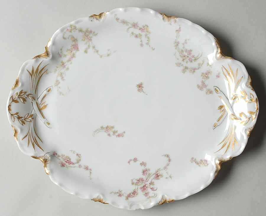 Schleiger 233A 10" Oval Serving Platter by Haviland-1