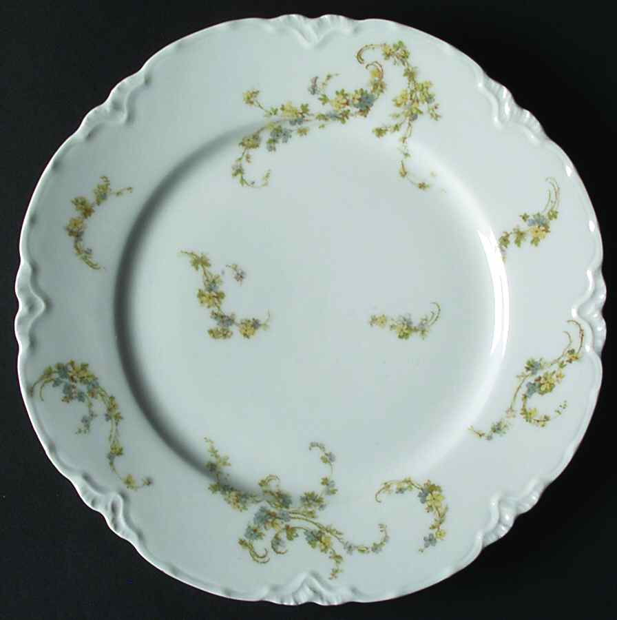Schleiger 233d Luncheon Plate by Haviland-1