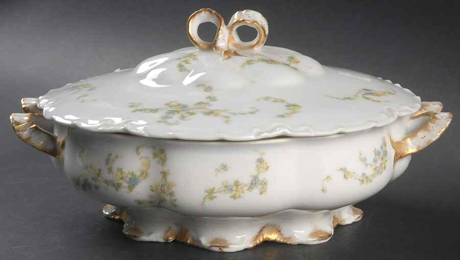Schleiger 233d Round Covered Vegetable by Haviland-1