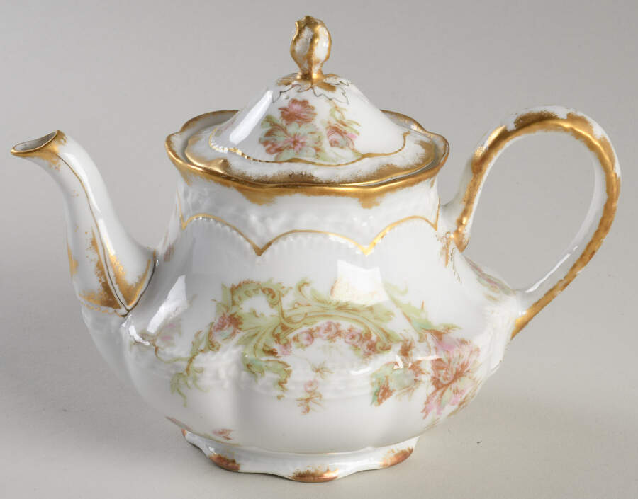 Schleiger 235B Individual Teapot & Lid by Haviland-1