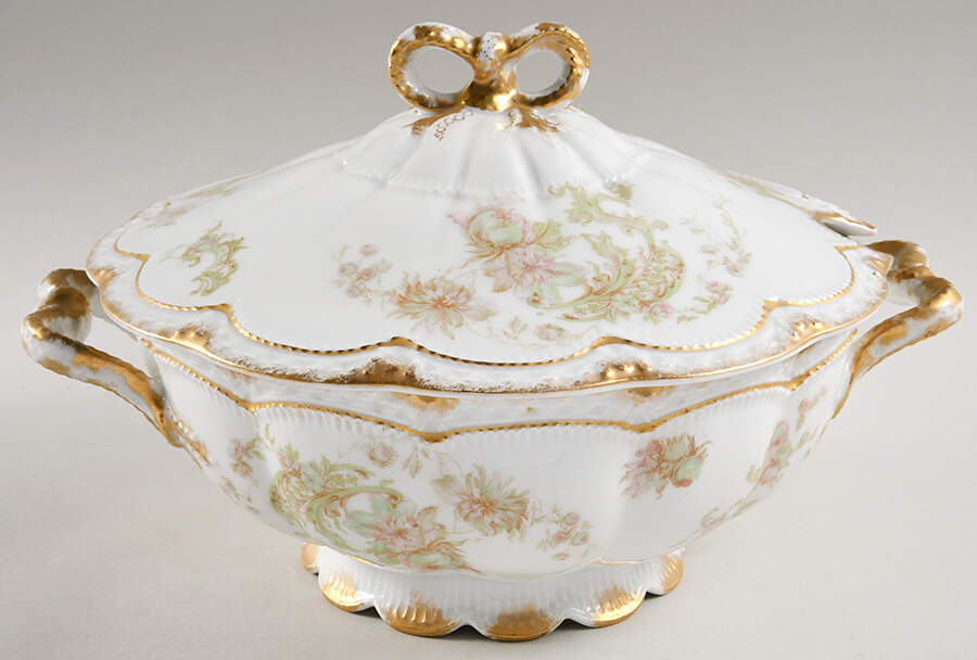 Schleiger 235B Tureen &  Lid by Haviland-1