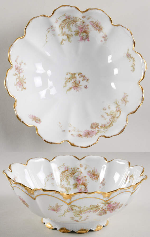 Schleiger 235B 9" Salad Serving Bowl by Haviland-1