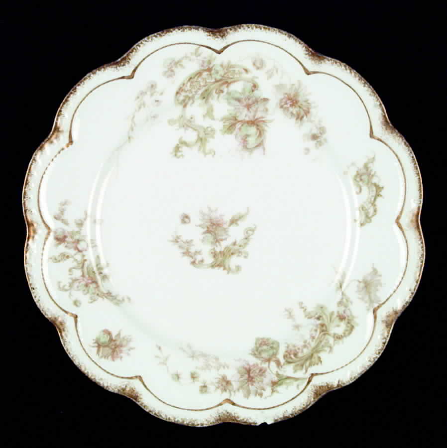 Schleiger 235B Dinner Plate by Haviland-1