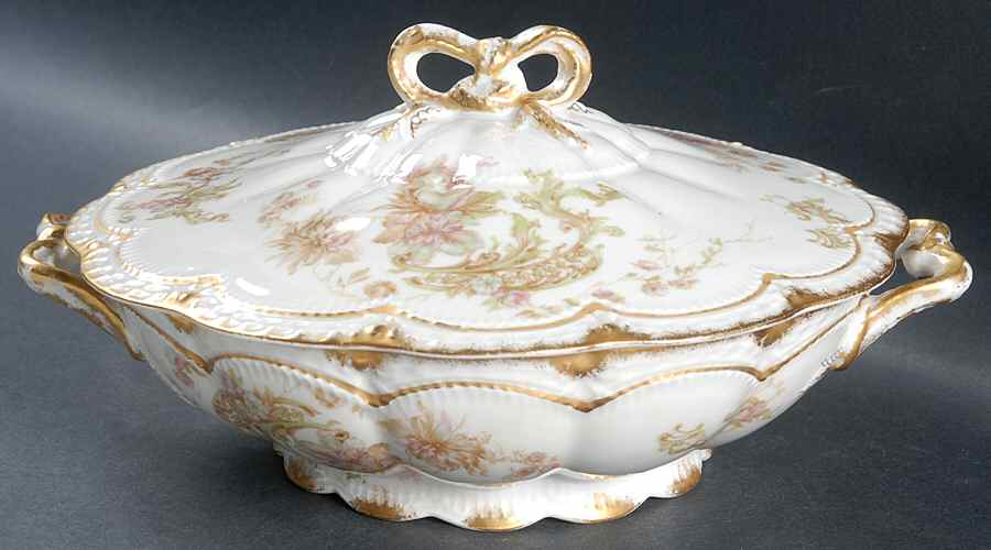 Schleiger 235B Round Covered Vegetable by Haviland-1