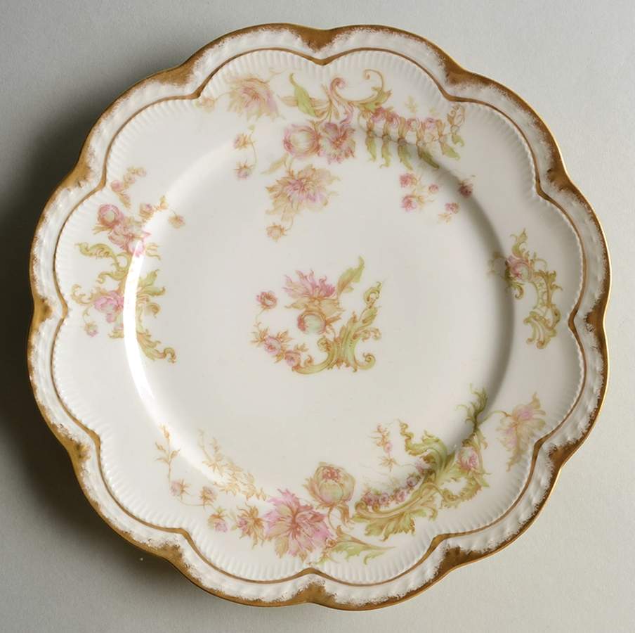 Schleiger 235B Luncheon Plate by Haviland-1