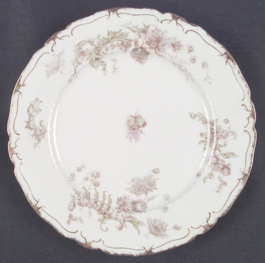 Schleiger 235E Luncheon Plate by Haviland-1