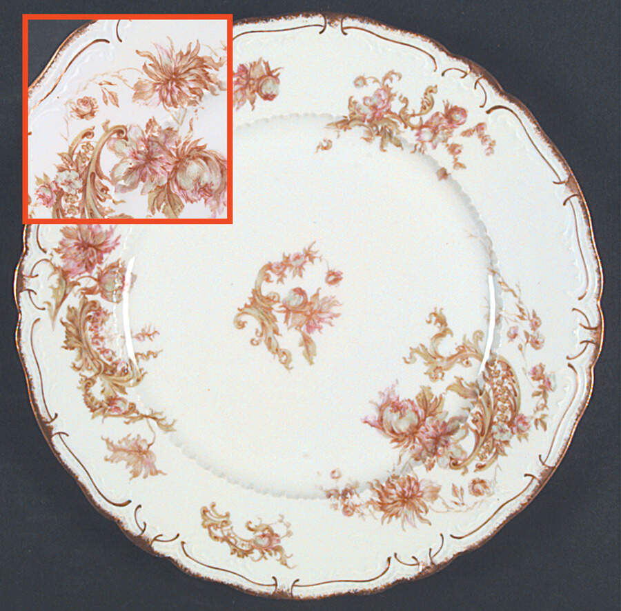 Schleiger 235E Dinner Plate by Haviland-1