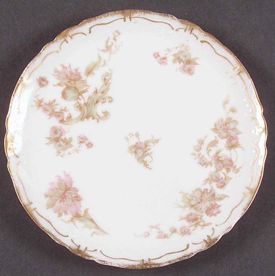 Schleiger 235E Coupe Bread & Butter Plate by Haviland-1