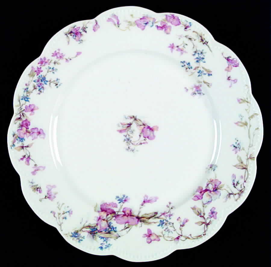 Schleiger 236 Luncheon Plate by Haviland-1