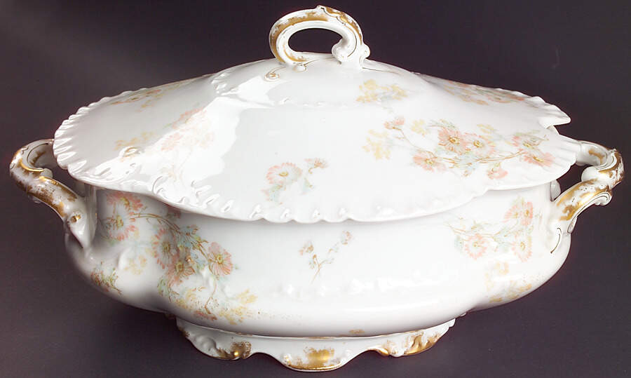 Schleiger 237 Oval Tureen & Lid by Haviland-1