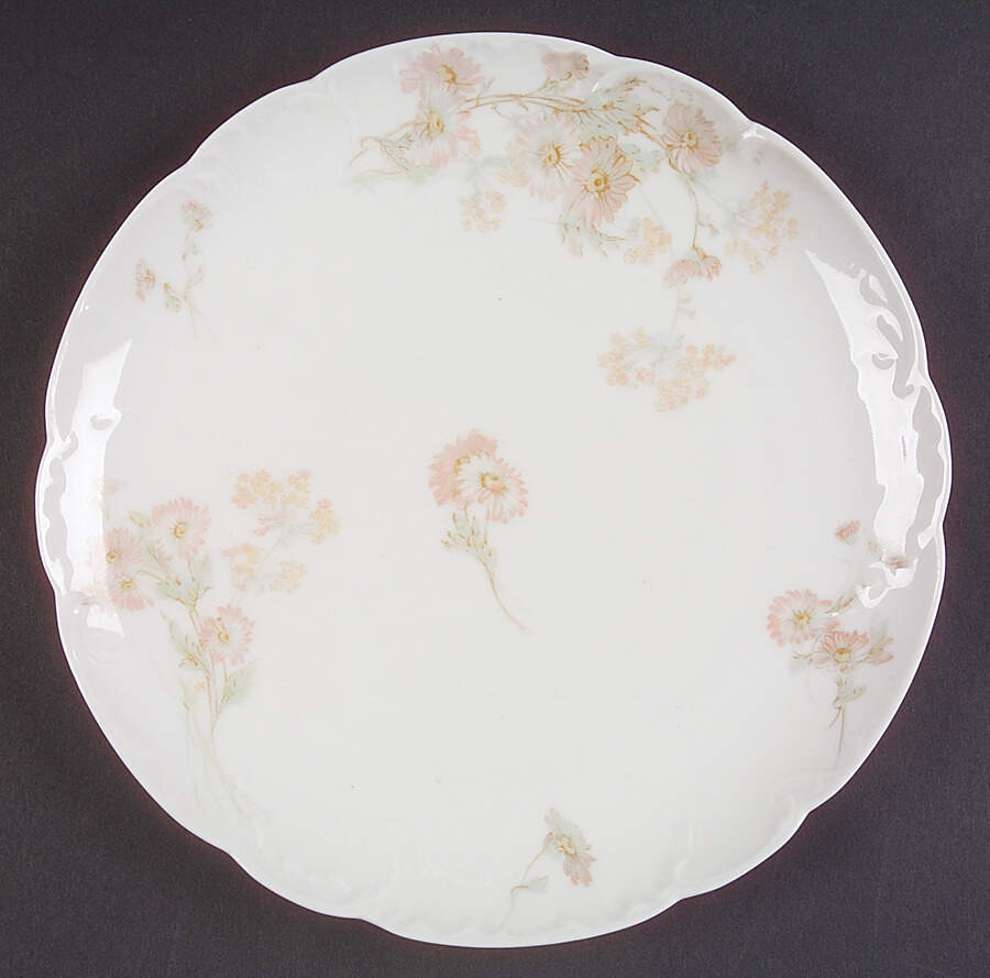 Schleiger 237 Coupe Luncheon Plate by Haviland-1