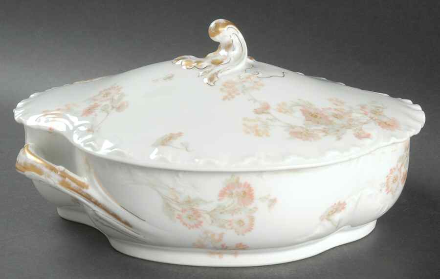 Schleiger 237 Oval Covered Vegetable by Haviland-1