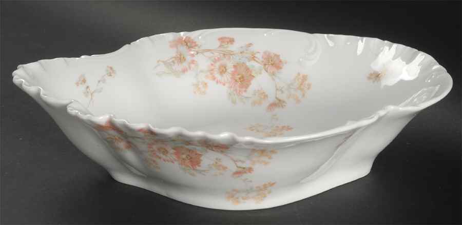 Schleiger 237 10" Oval Vegetable Bowl by Haviland-1