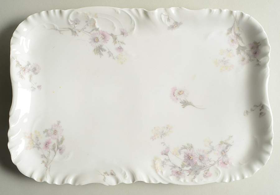 Schleiger 237C 12" Oval Serving Platter by Haviland-1