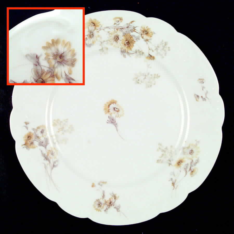 Schleiger 237G Dinner Plate by Haviland-1