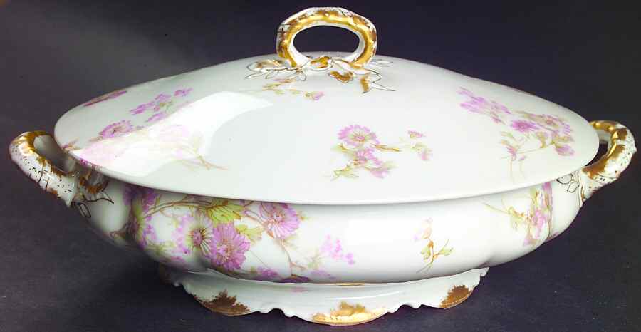 Schleiger 237J Oval Covered Vegetable by Haviland-1