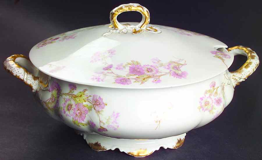 Schleiger 237J Tureen &  Lid by Haviland-1