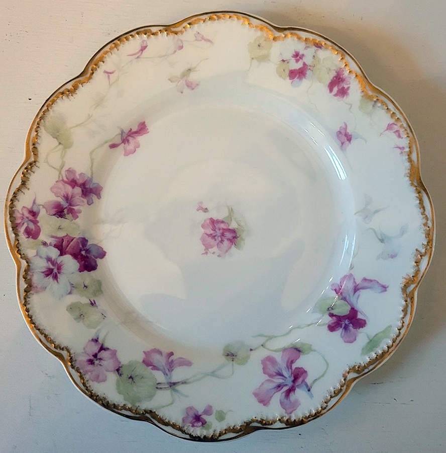 Schleiger 238a Salad Plate by Haviland-1