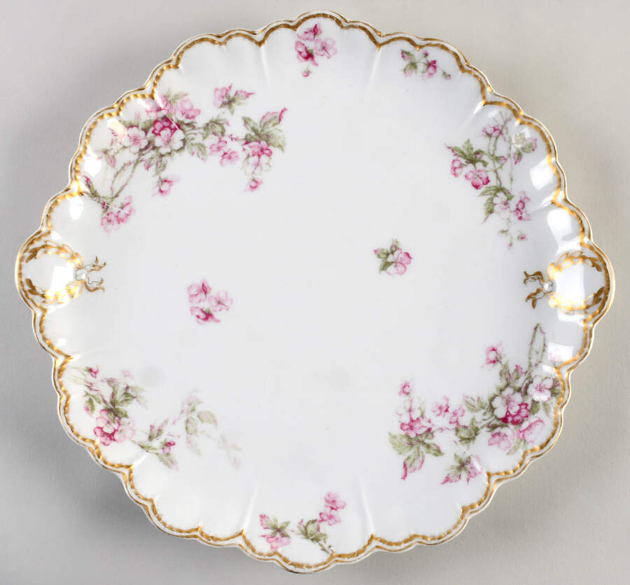 Schleiger 241 13" Chop Plate (Round Platter) by Haviland-1