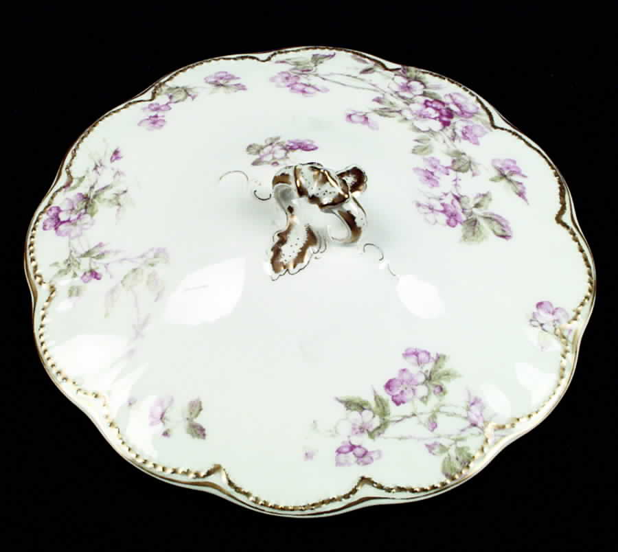 Schleiger 241 Lid for Round Vegetable by Haviland-1