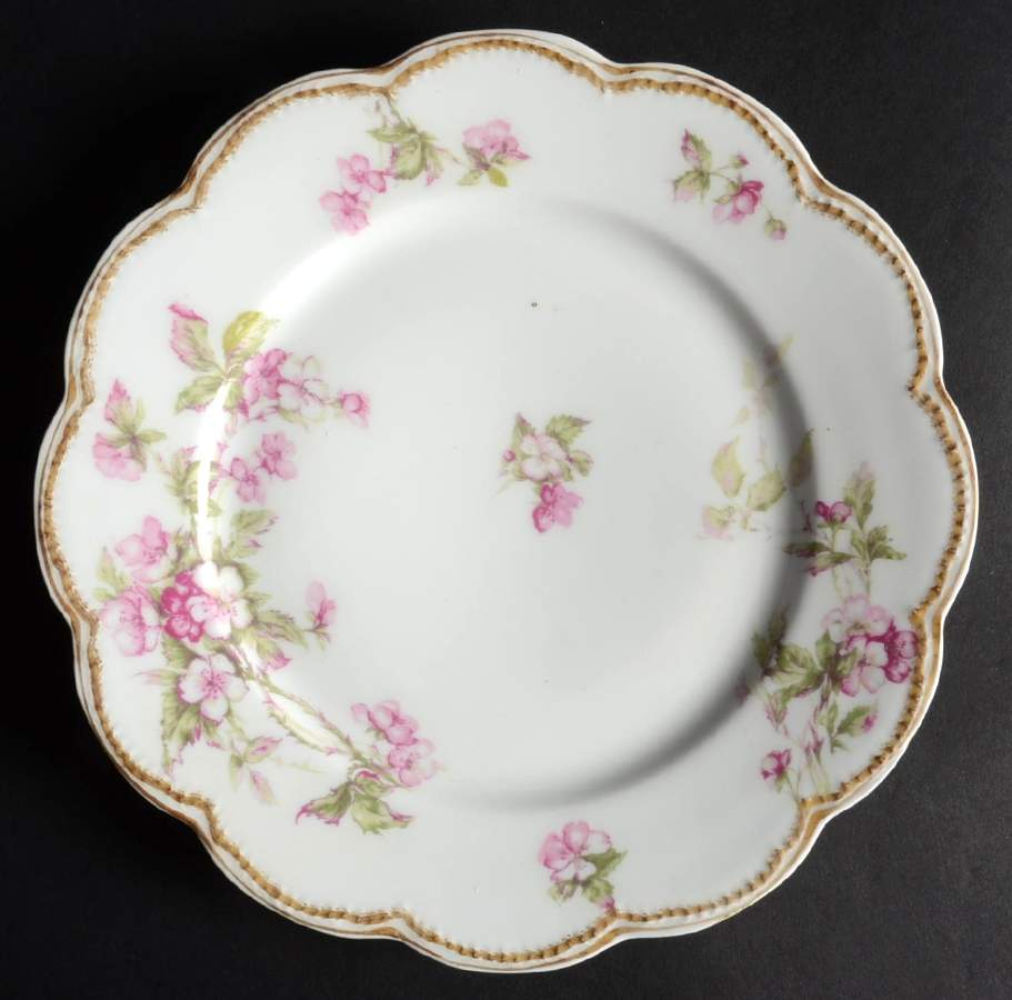 Schleiger 241 Luncheon Plate by Haviland-1