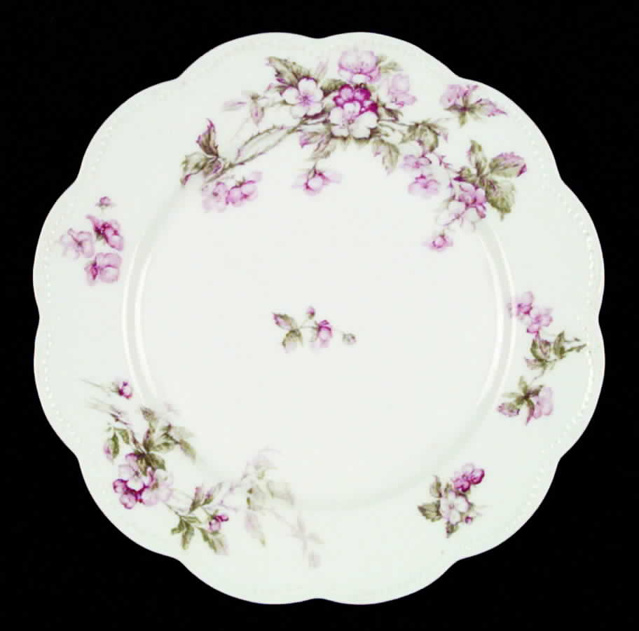 Schleiger 241A Luncheon Plate by Haviland-1