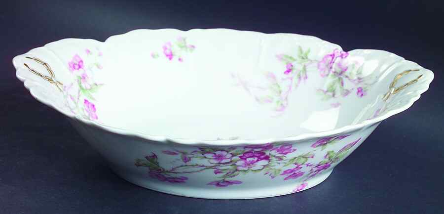 Schleiger 241A 10" Oval Vegetable Bowl by Haviland-1