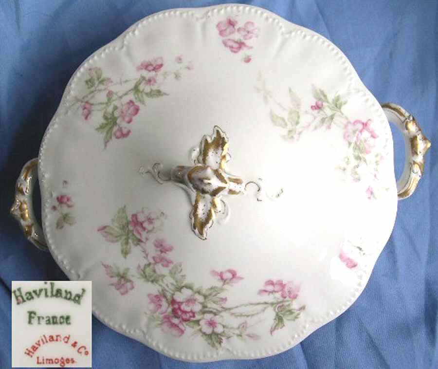 Schleiger 241A Lid for Round Vegetable by Haviland-1