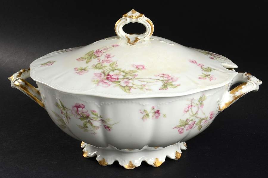 Schleiger 241A Tureen &  Lid by Haviland-1