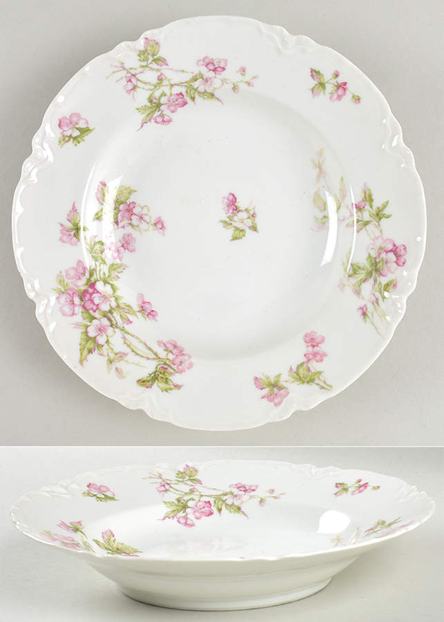 Schleiger 241B Large Rim Soup Bowl by Haviland-1