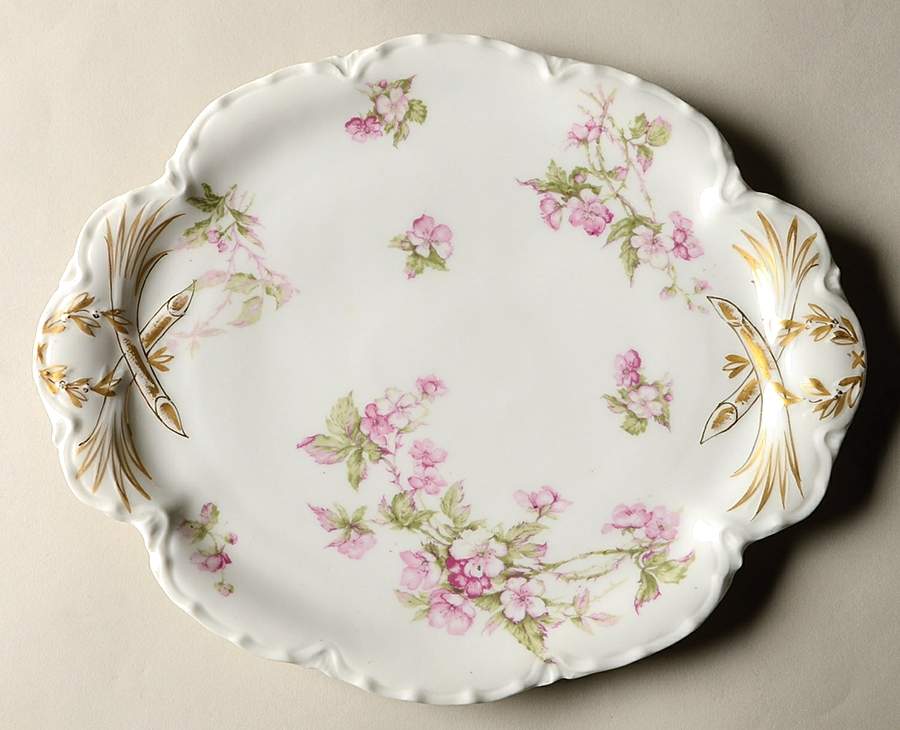 Schleiger 241B 10" Sandwich Tray by Haviland-1
