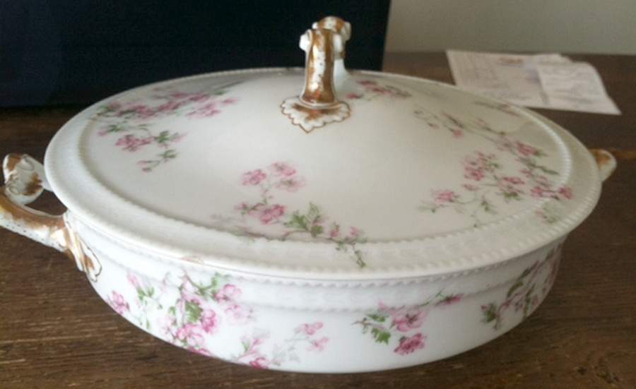Schleiger 241e Round Covered Vegetable by Haviland-1