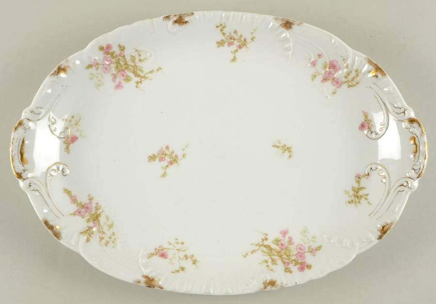 Schleiger 242 15" Oval Serving Platter by Haviland-1