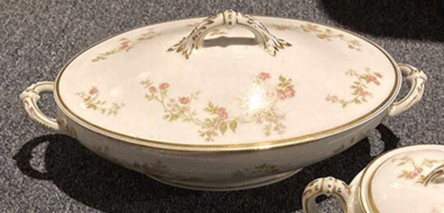 Schleiger 242d Oval Covered Vegetable by Haviland-1