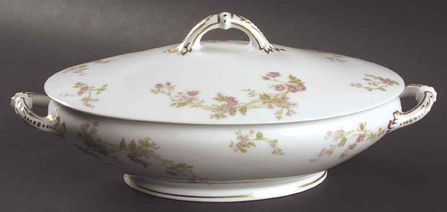 Schleiger 242F Oval Covered Vegetable by Haviland-1