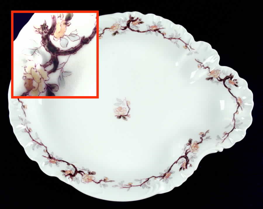 Schleiger 243b 11" Oval Vegetable Bowl by Haviland-1