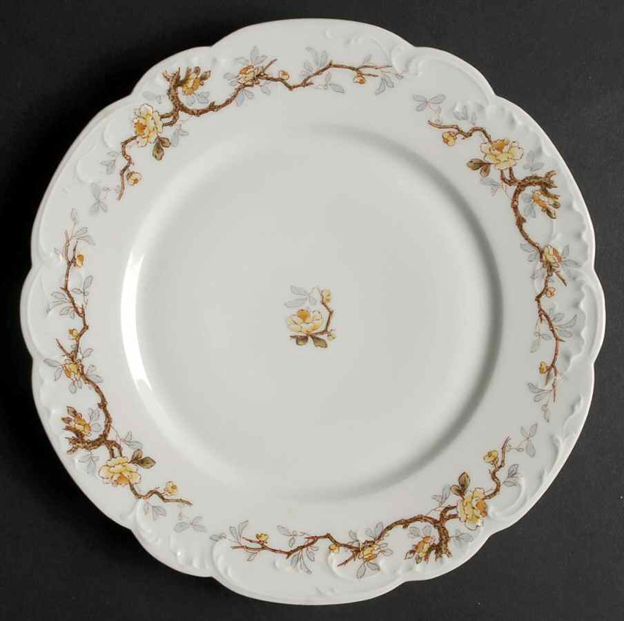 Schleiger 243b Dinner Plate by Haviland-1
